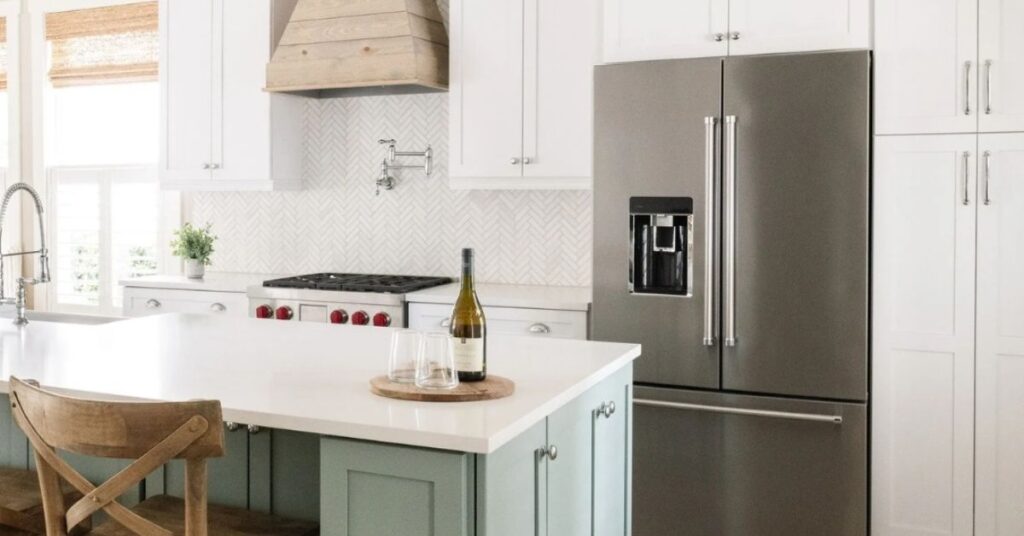 How To Color Block Your Kitchen Cabinets